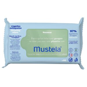 دستمال مرطوب کودک بسته 60 عددی موستلا Mustela